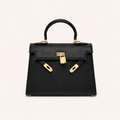 Kelly Top Handle Bag Black