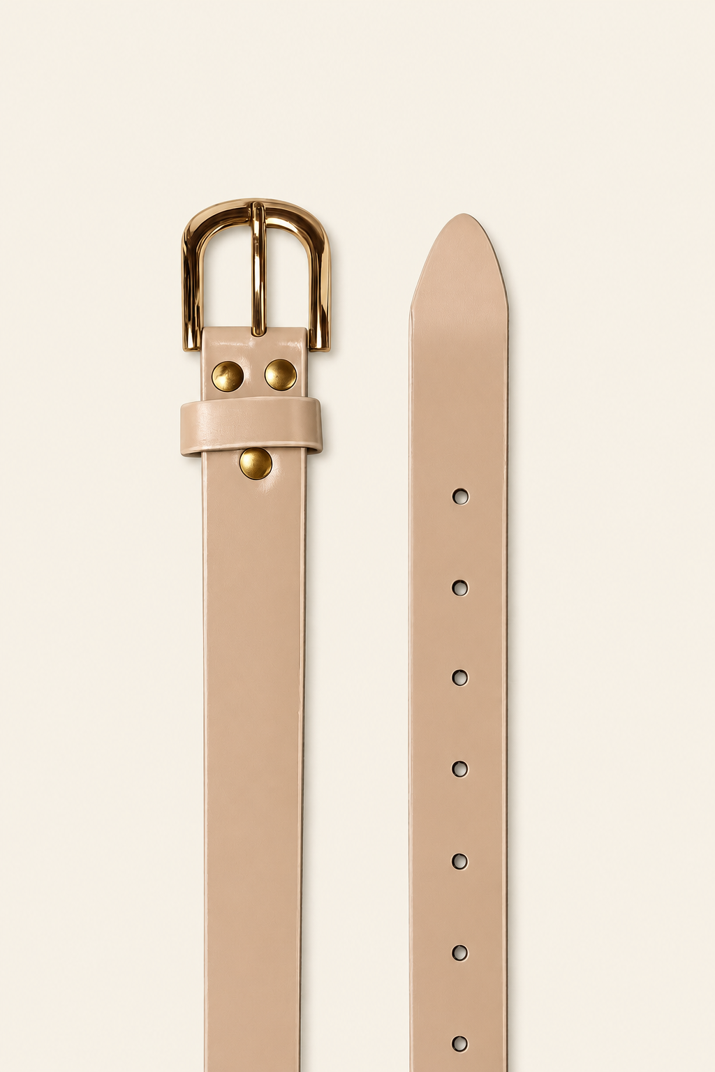 Cinturón Beige