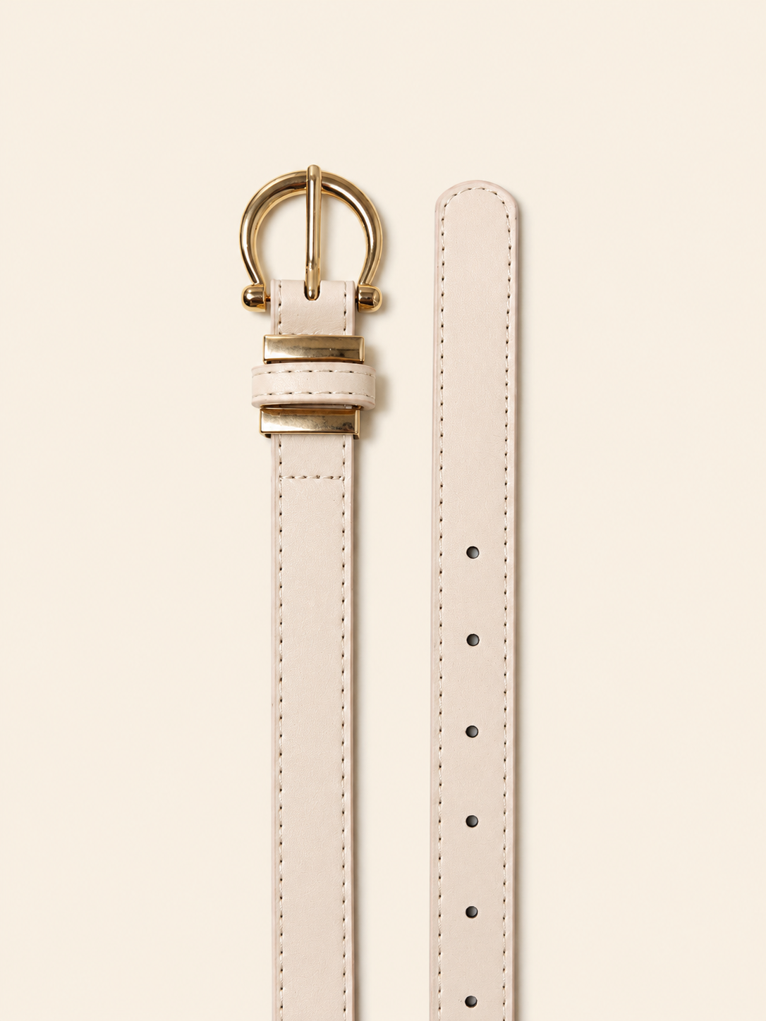Cinturón Beige