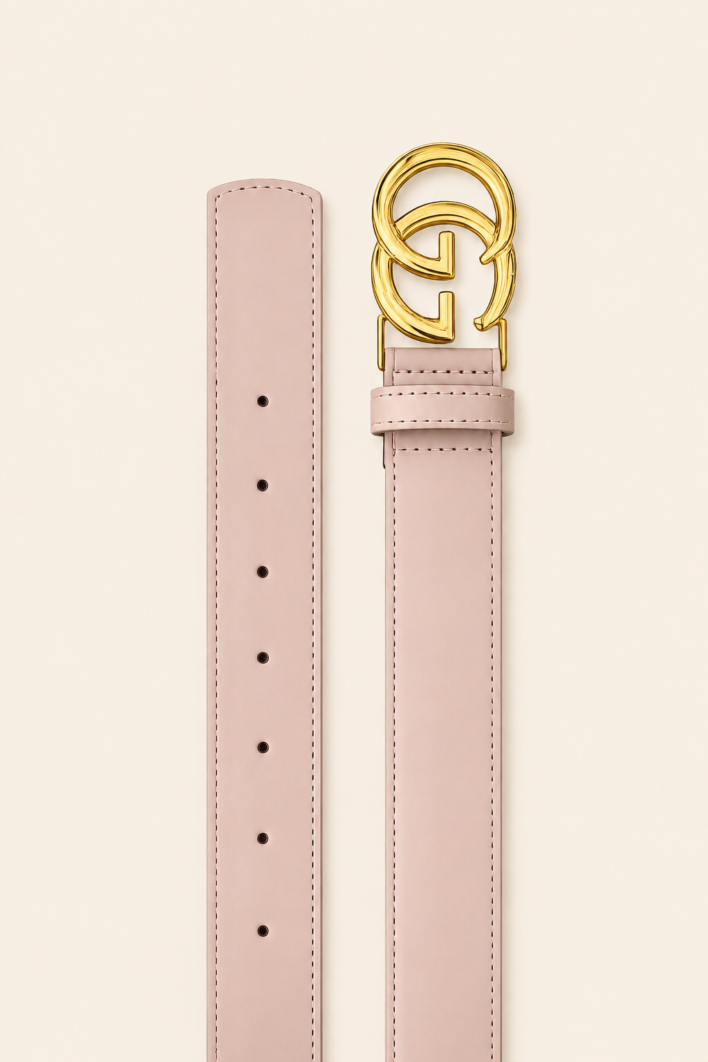 Cinturón Beige