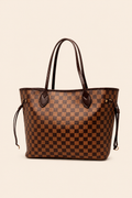 LV Neverfull Tote Bag Chocolate